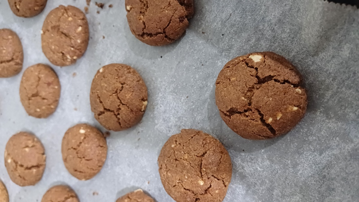 Ragi Orange Cookies